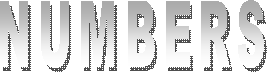 NUMBERS
